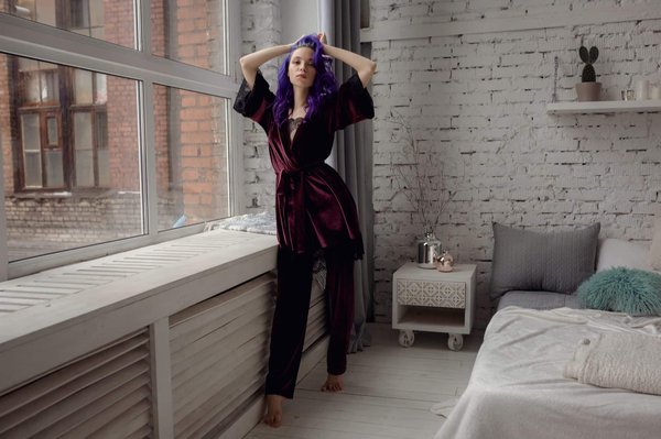 Quelles sont les options de pyjama velours pour les femmes ?